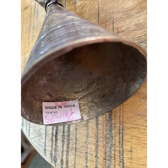 VTG Brass Angels Made India Abstract Angel Candle Stick Candle Holder Set Of 4 - Picture 4 of 7